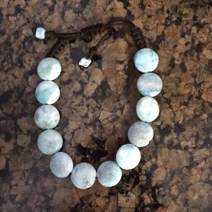 Beautiful Blue Larimar Bracelet